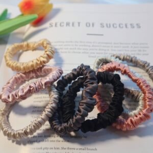 1cm 3cm 6cm silk scrunchies