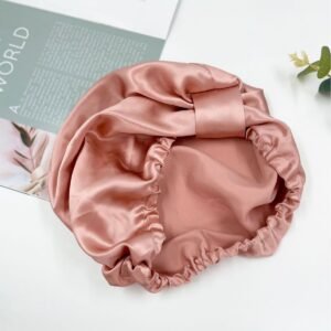 Square Knot Silk Bonnet 2