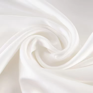 White Silk Fabric