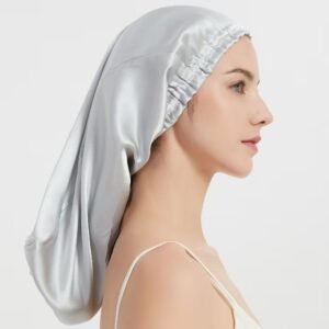 Long Silk Bonnet 1