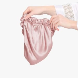 Ruffle Silk Bonnet 2
