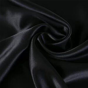 Black Silk Fabric
